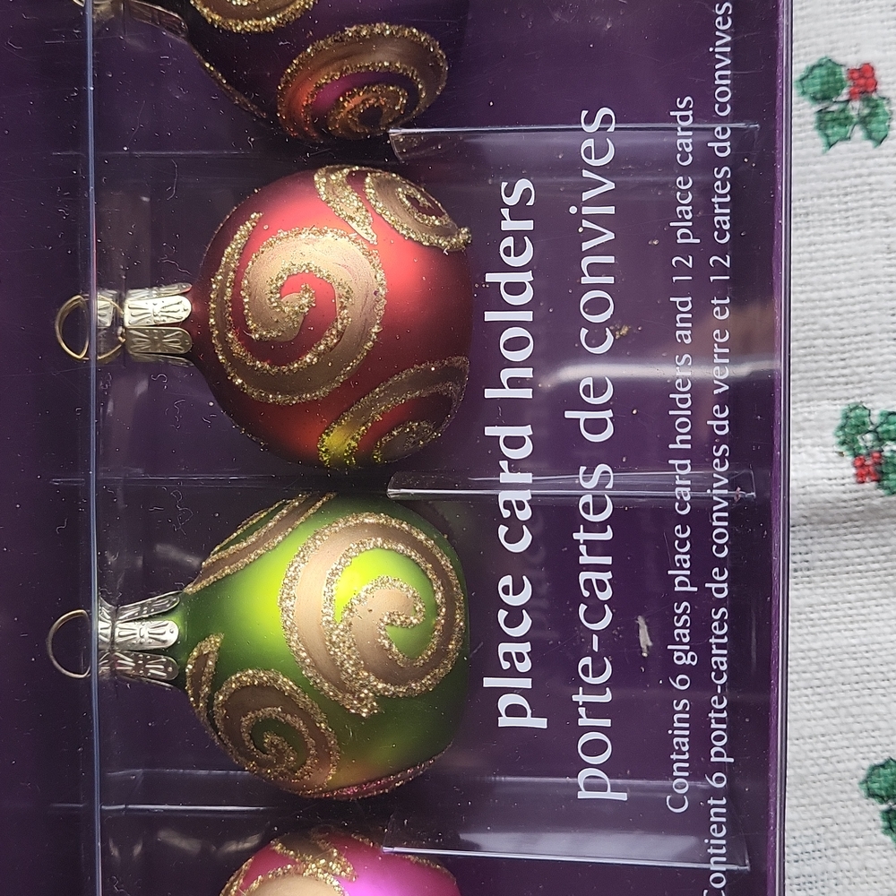 Vintage Place Card Holders from Pier 1 - Set of 6
